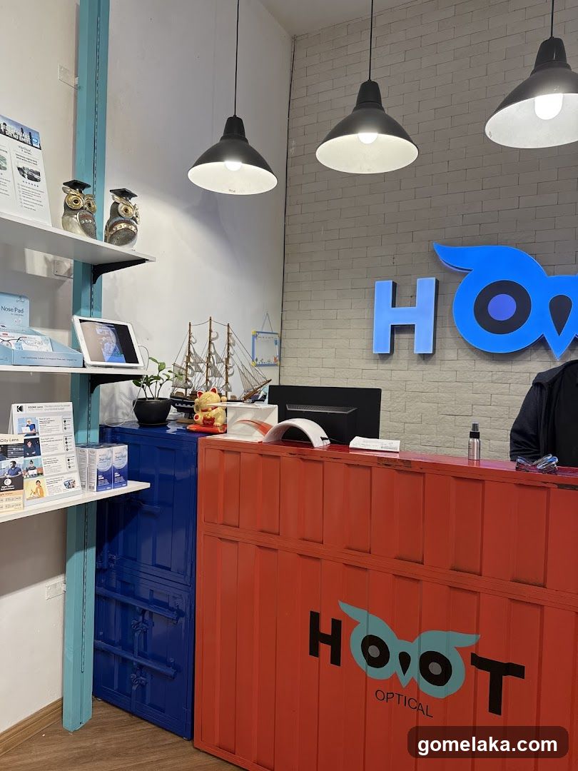 Hoot Optical Interior
