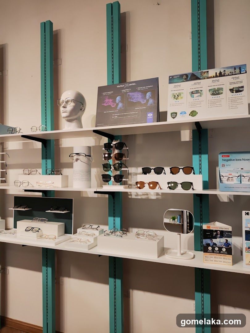 Eyewear Display Store Interior
