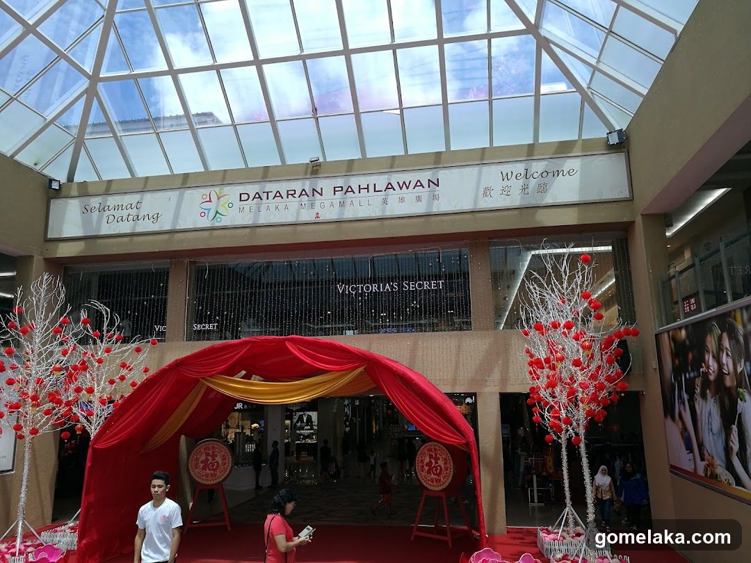 Melaka Megamall Entrance