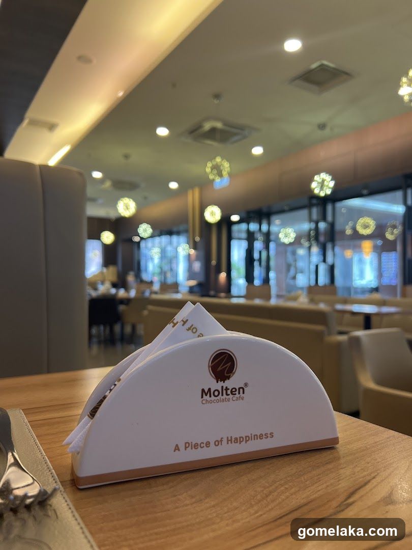 Molten Chocolate Cafe Interior