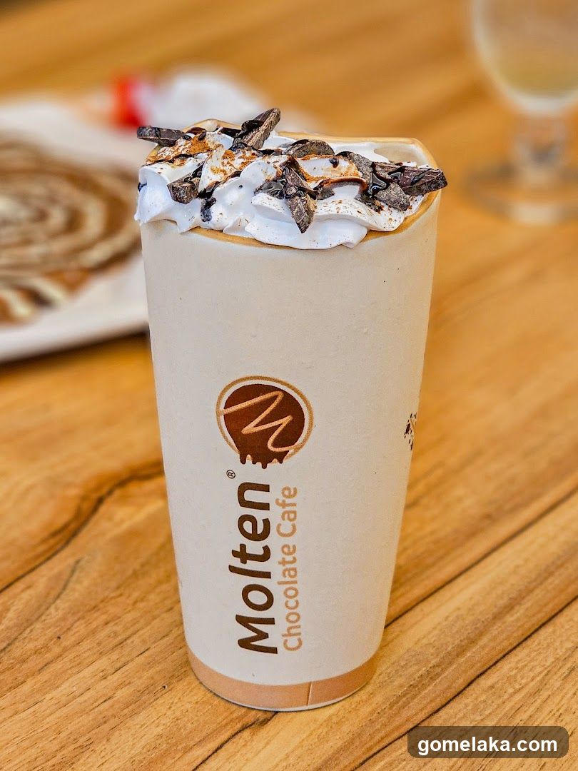 Molten Chocolate Cafe beverage