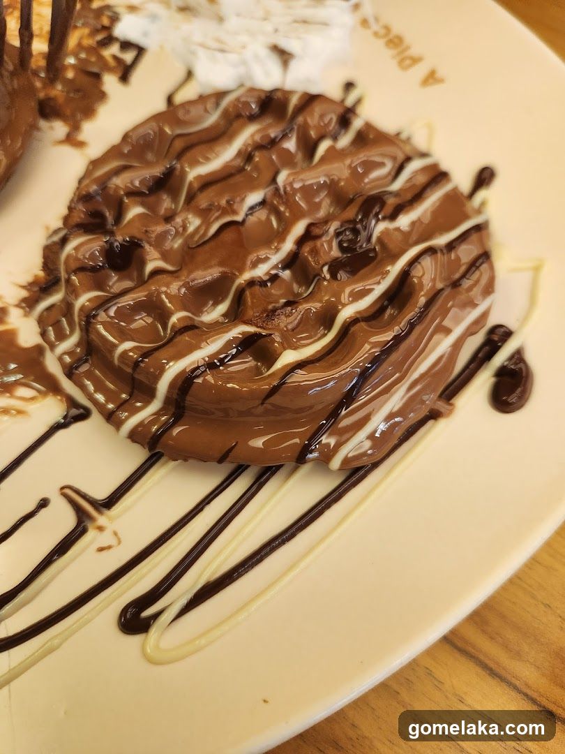 Chocolate Drizzled Dessert
