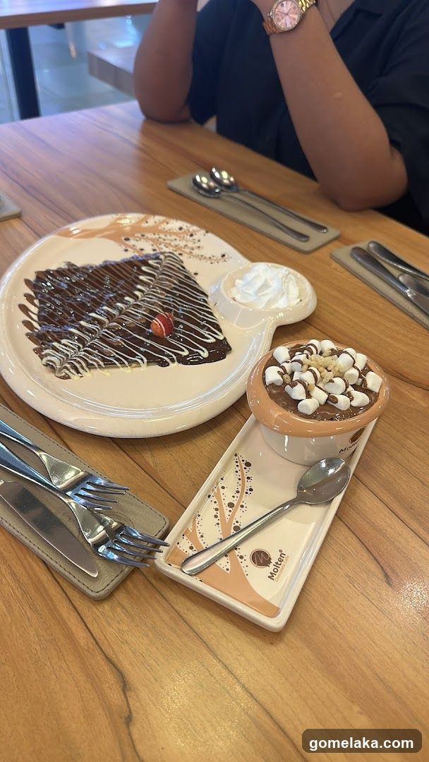 Table Setting with Desserts