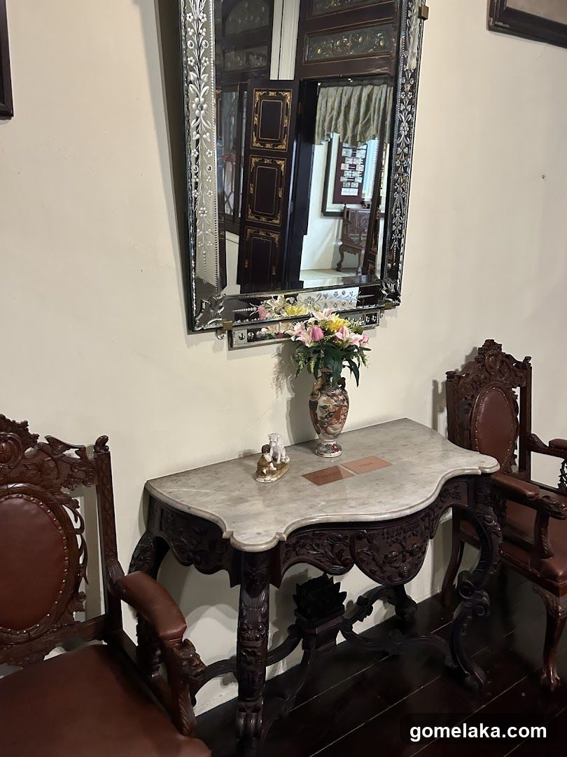 Interior Room with Ornate Furniture