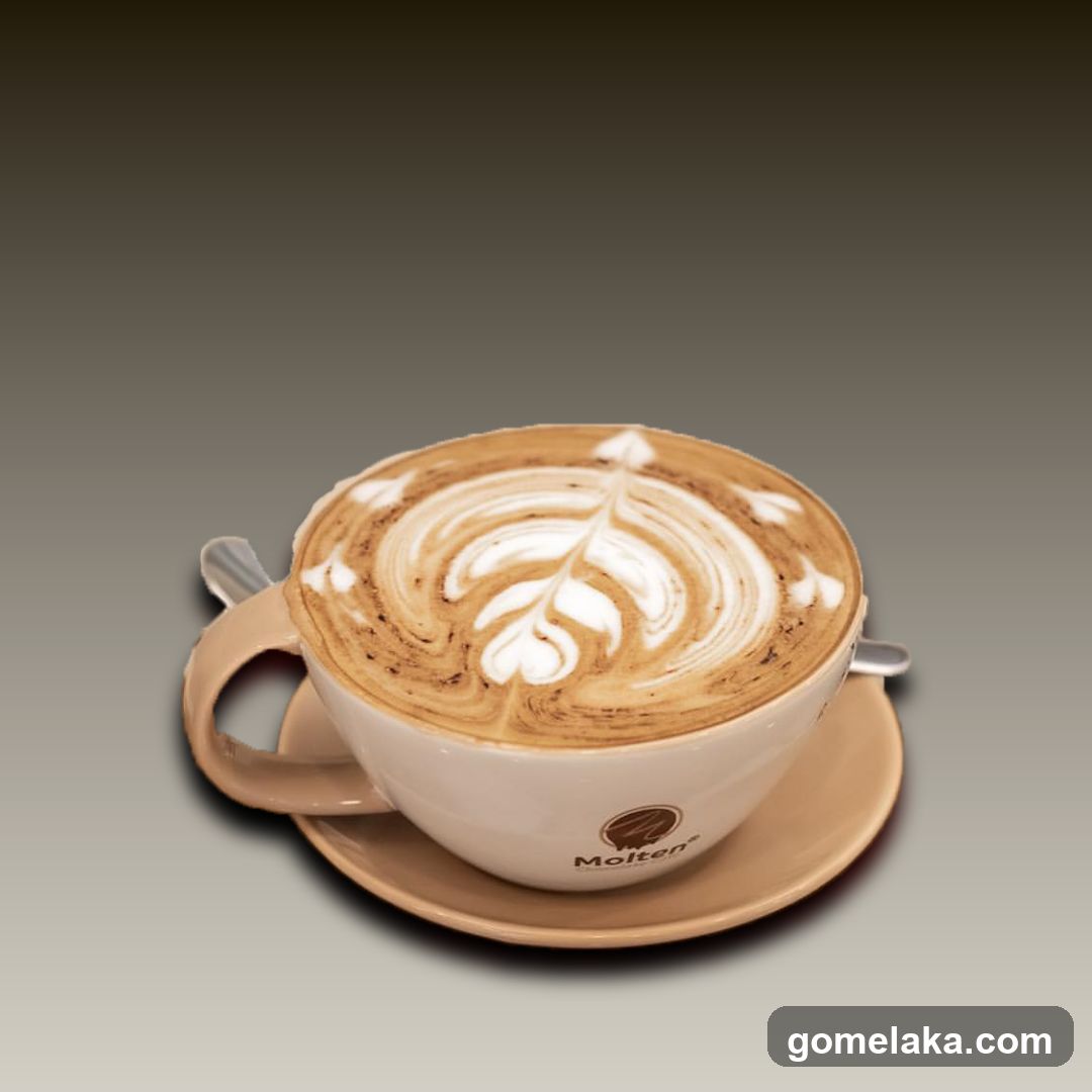 Latte Art Coffee Cup