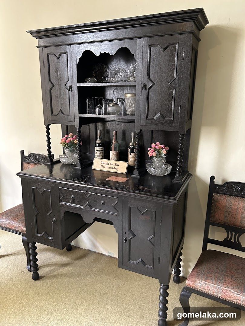 Antique Cabinet Display