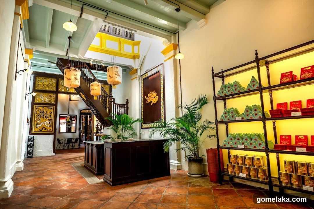 Interior of heritage-style shop