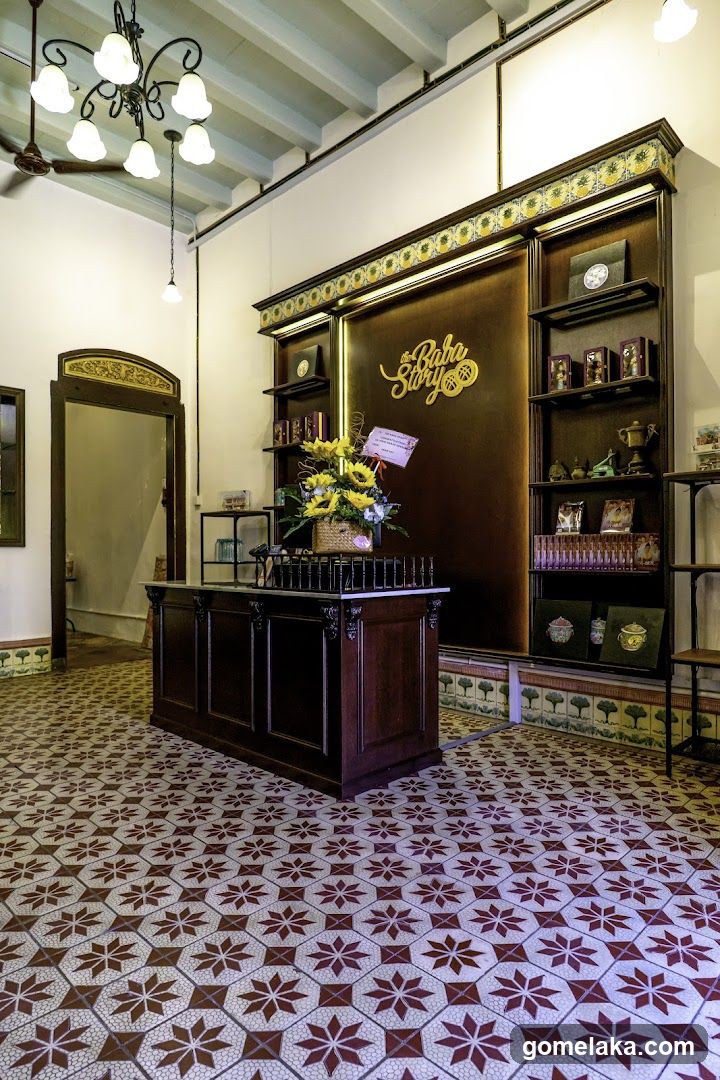 Interior of a vintage-style shop