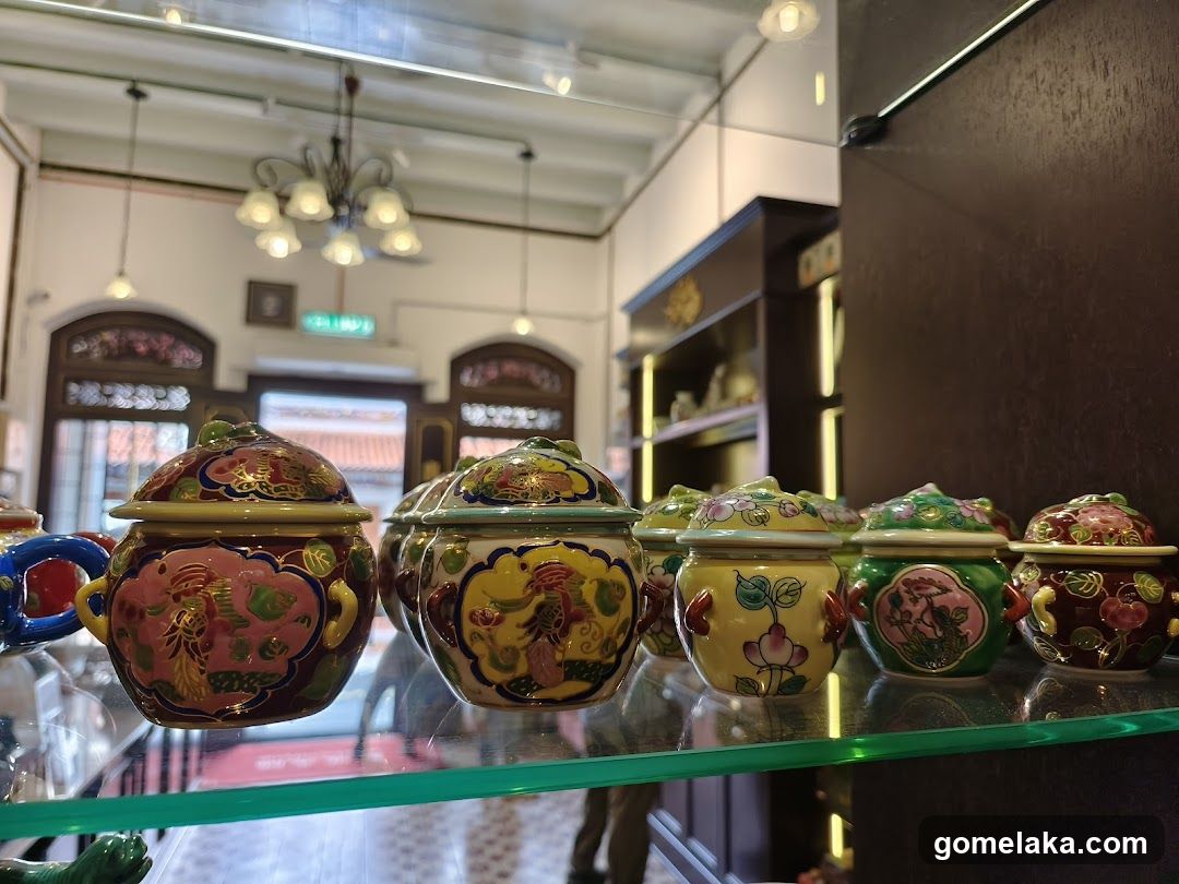 Interior Display of Decorative Ceramics