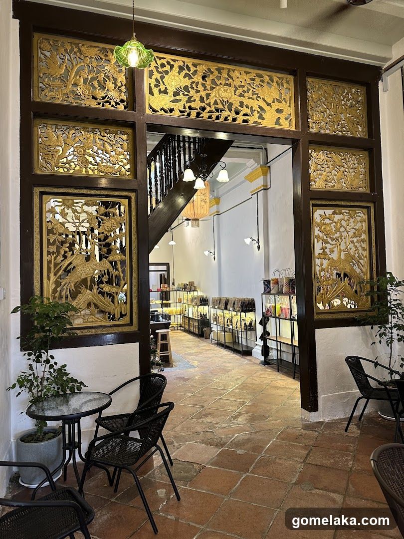 Interior View of Traditional Shop Entrance