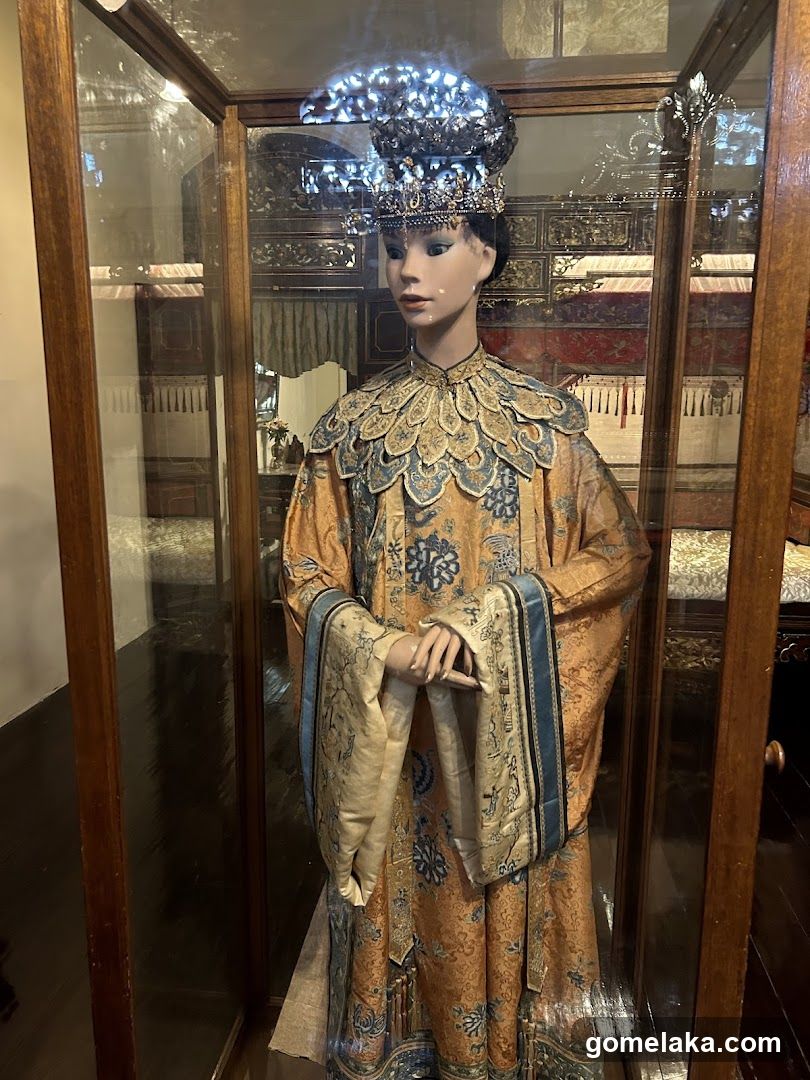 Display Case with Historical Costume