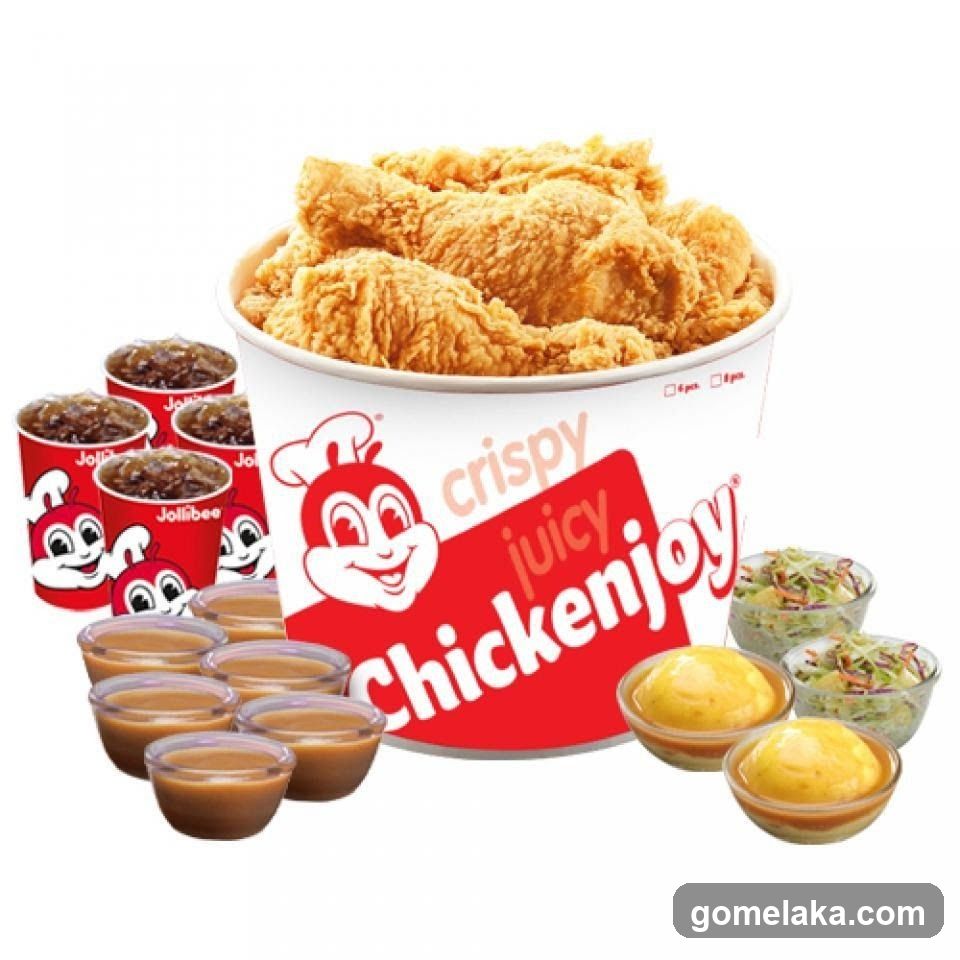Jollibee Chickenjoy Bucket Meal