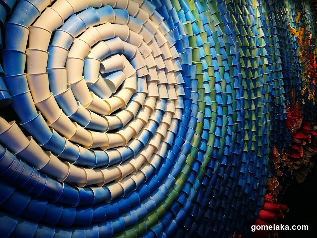 Spiral Cup Art Installation