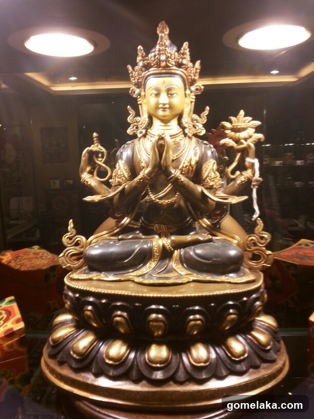 Buddhist Statue Display