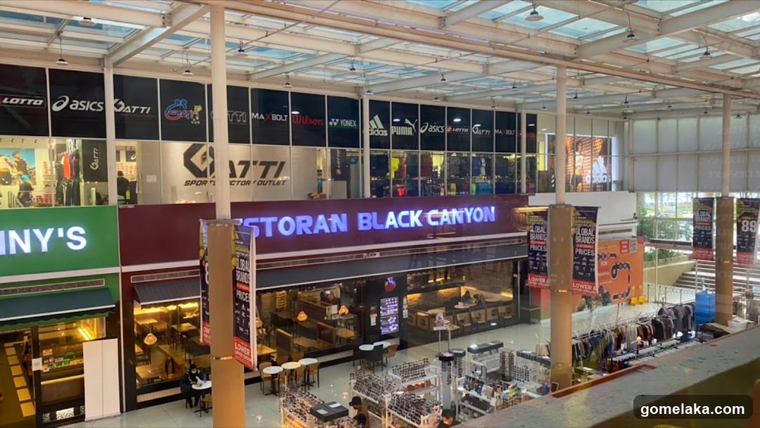 Shopping Mall Interior View