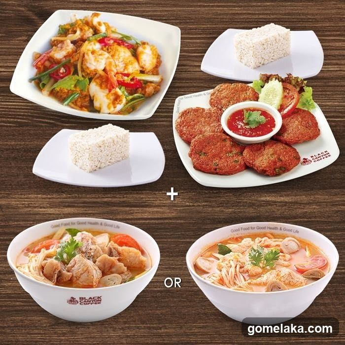 Food Display on Wooden Surface