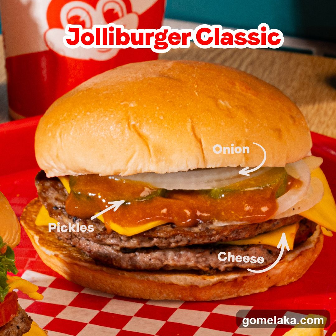 Jolliburger Classic burger