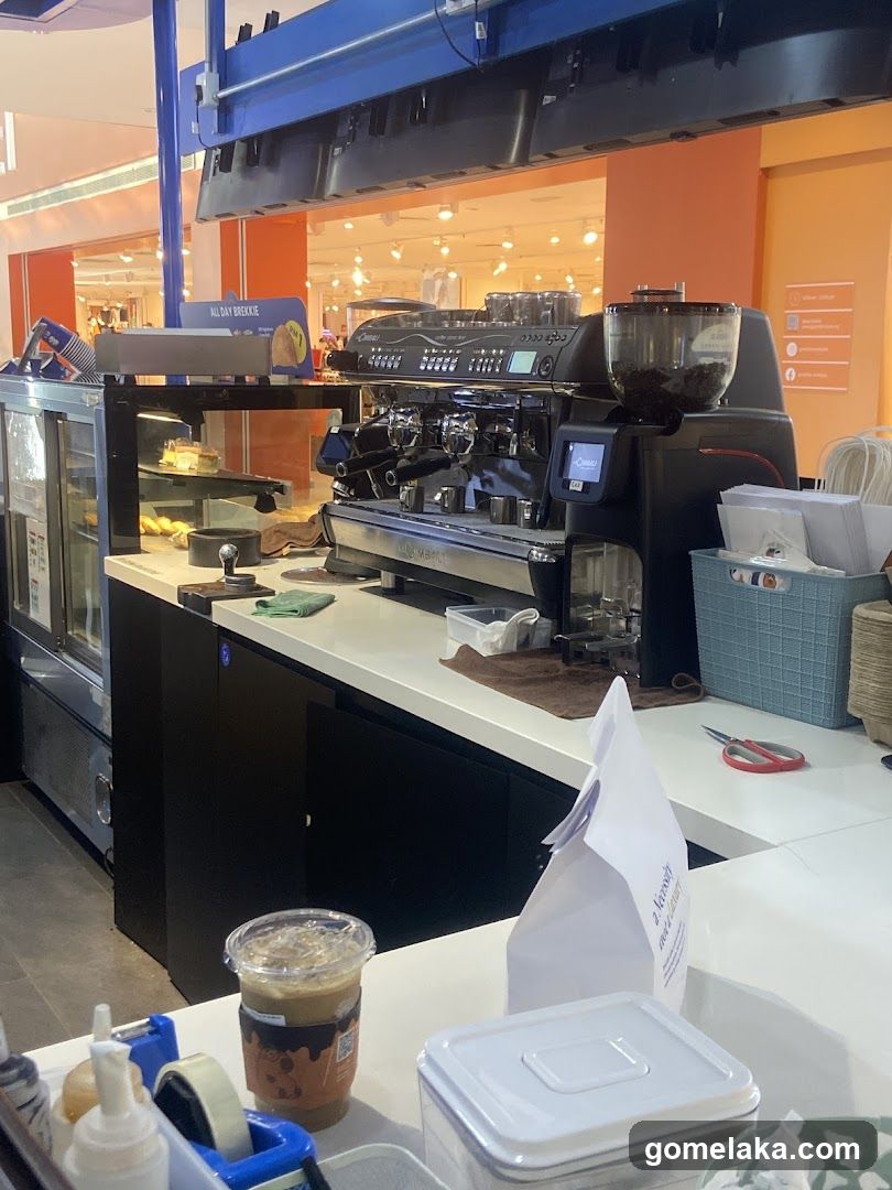 Coffee Shop Counter Area
