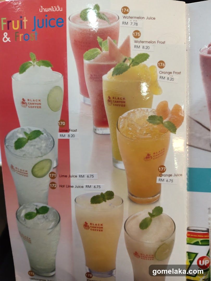 Fruit Juice & Frost