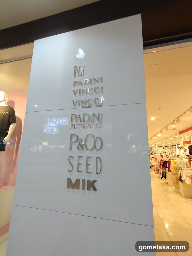 Store Interior Signage