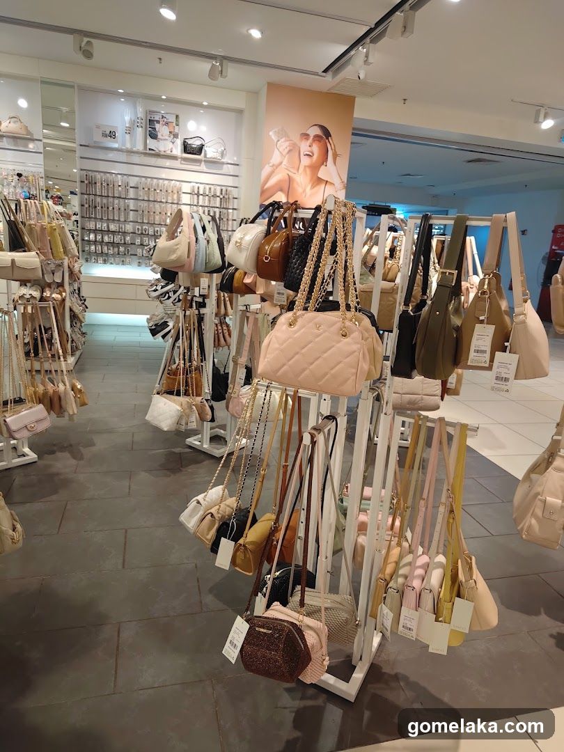 Interior of a retail store