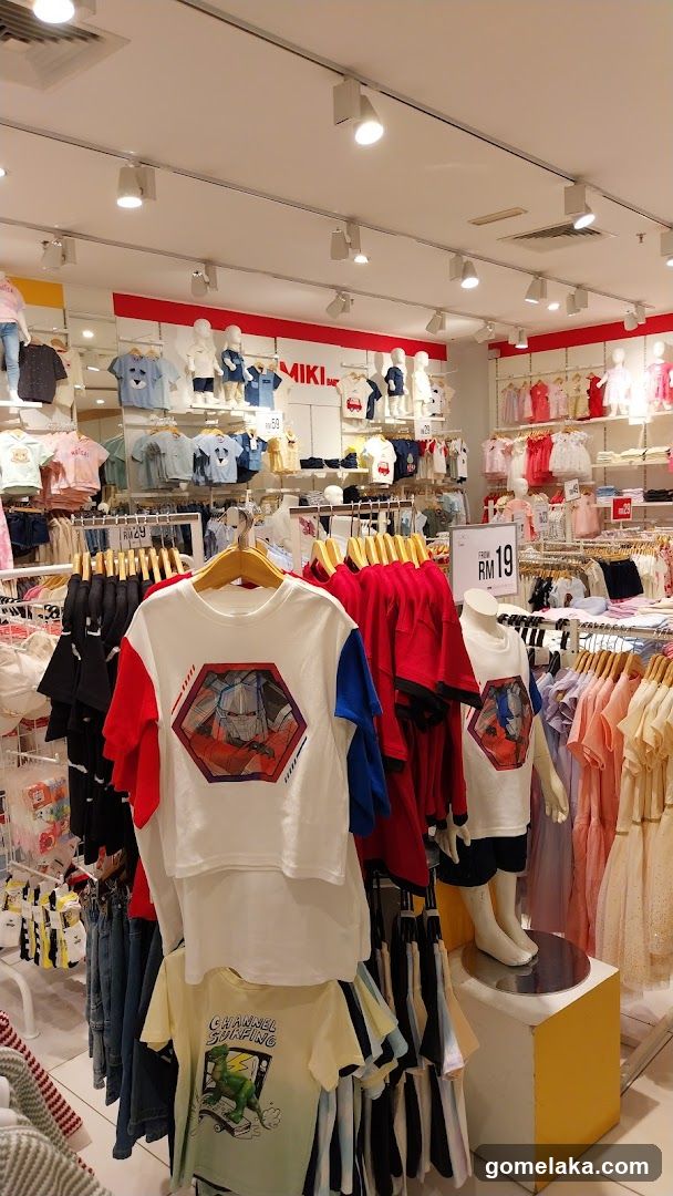 Children's Clothing Store Interior