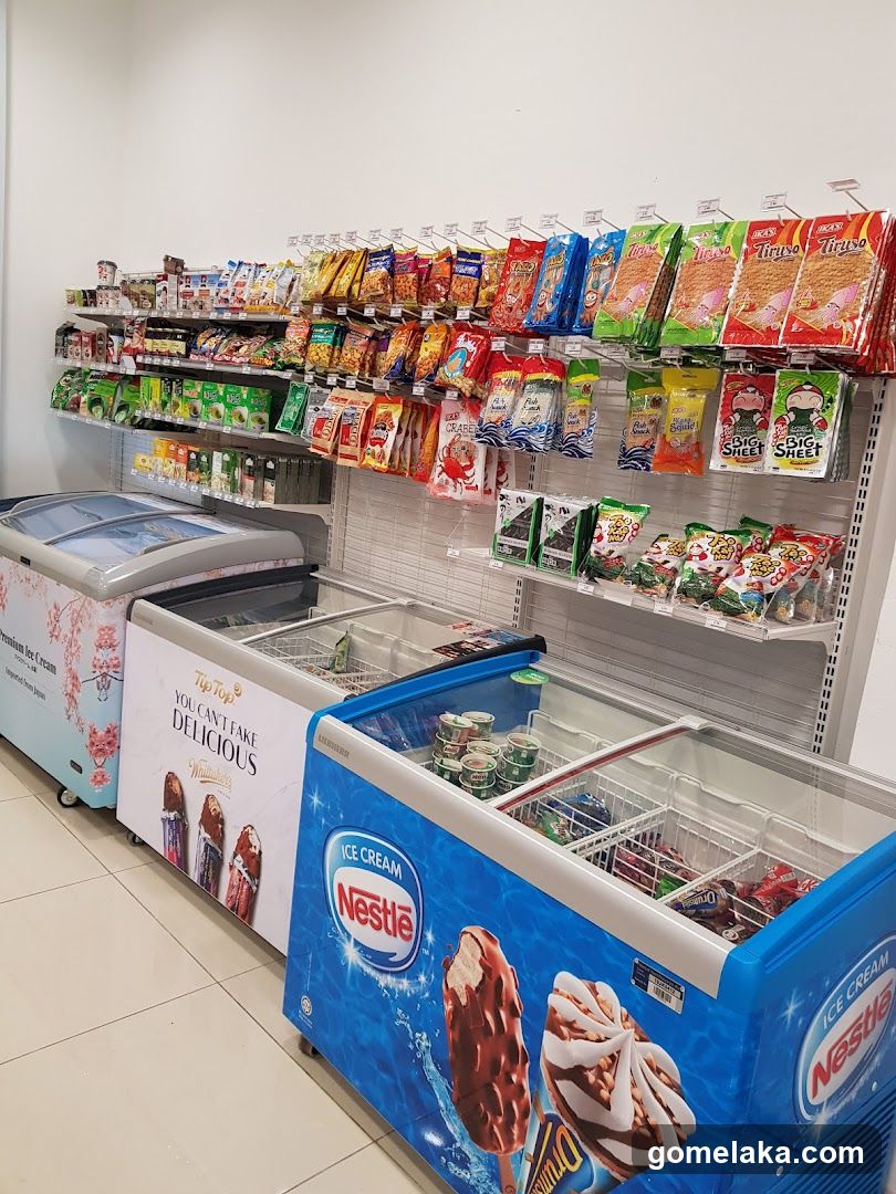 Ice Cream and Snack Display