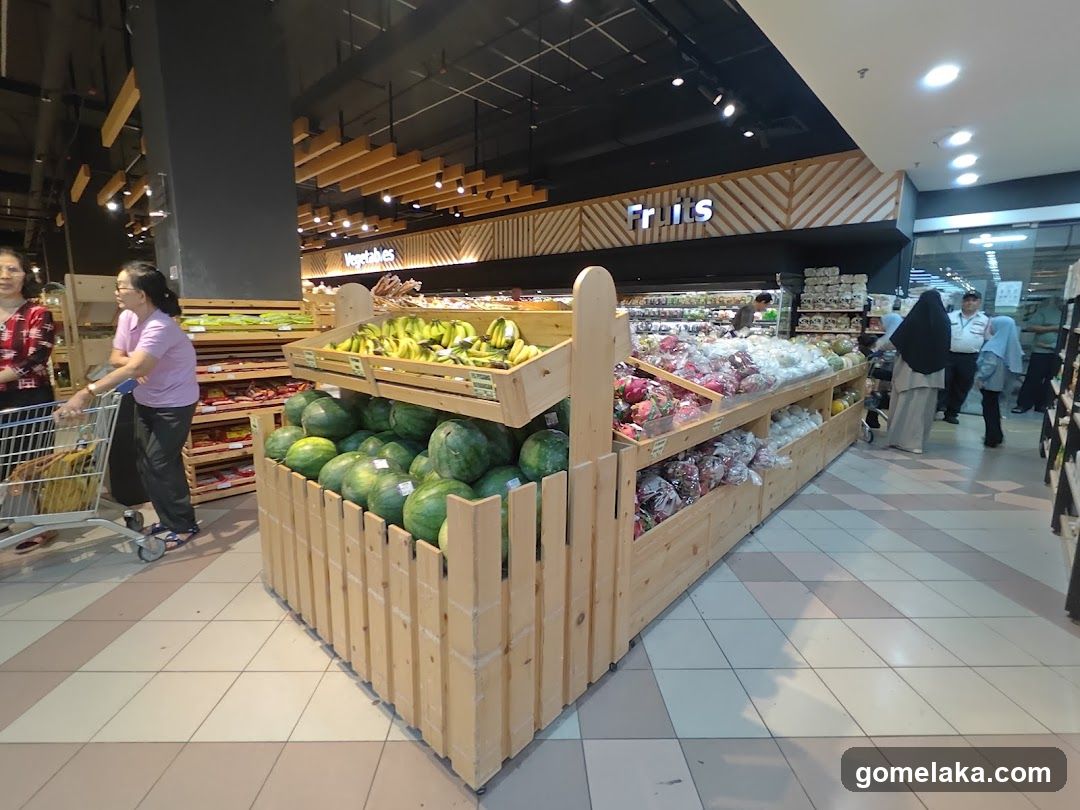 Supermarket Interior - Produce Section