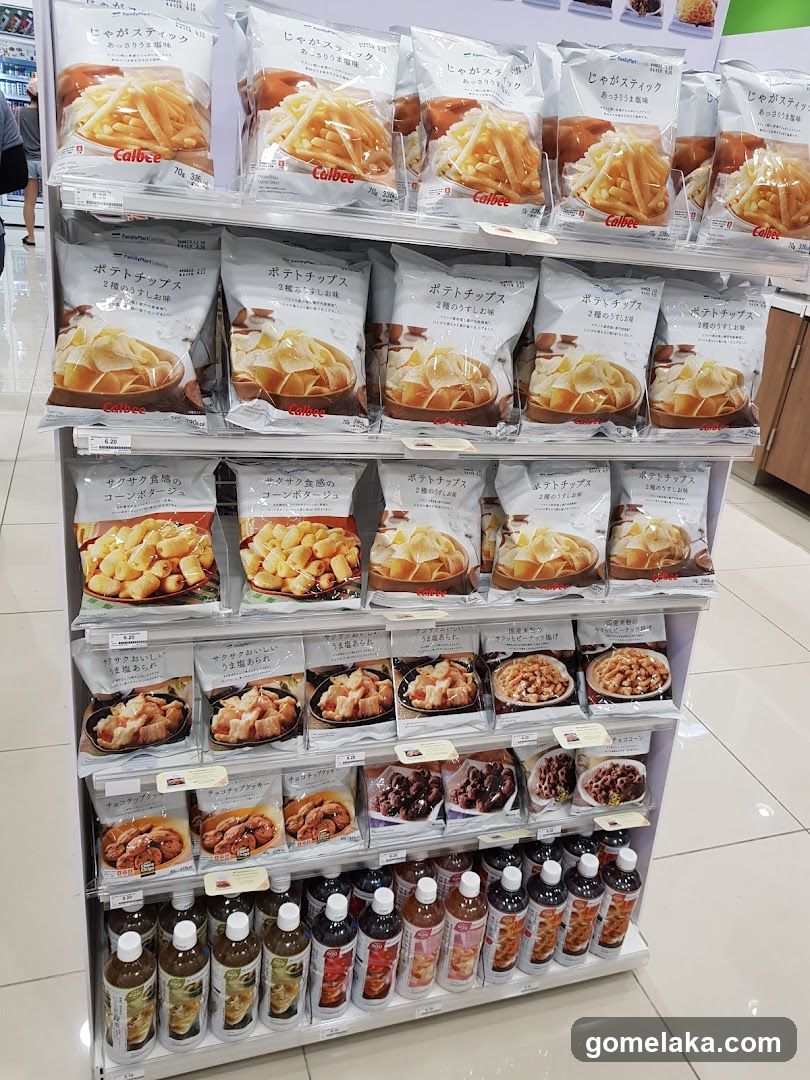 Store Interior Snack Display