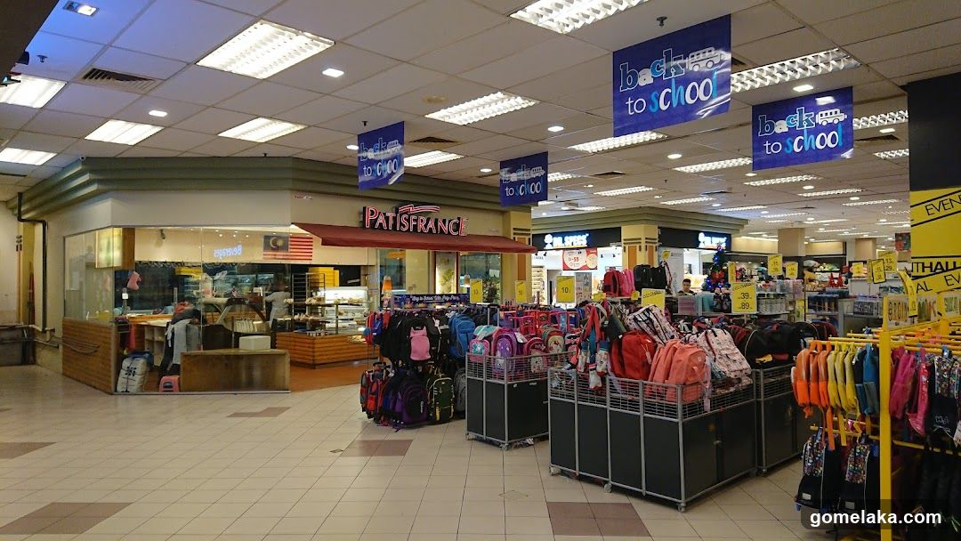 Interior of shopping mall