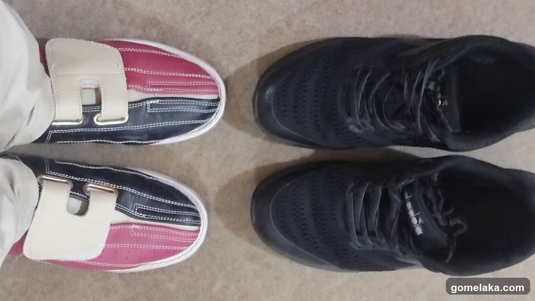 Pair of Shoes on Floor