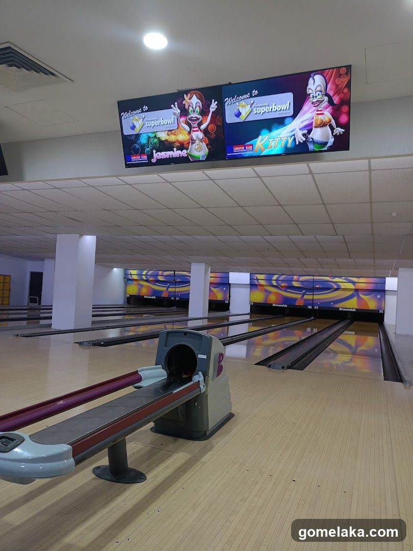 Bowling Alley Interior