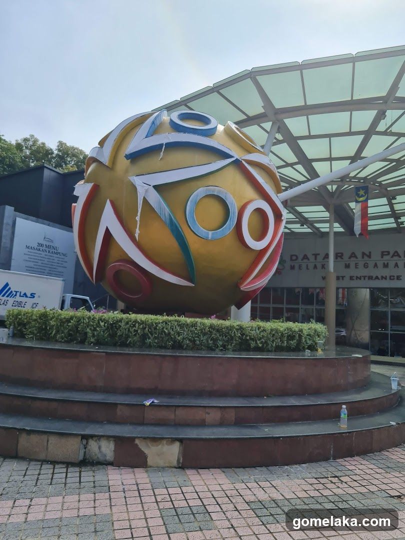 Large Sculpture at Entrance
