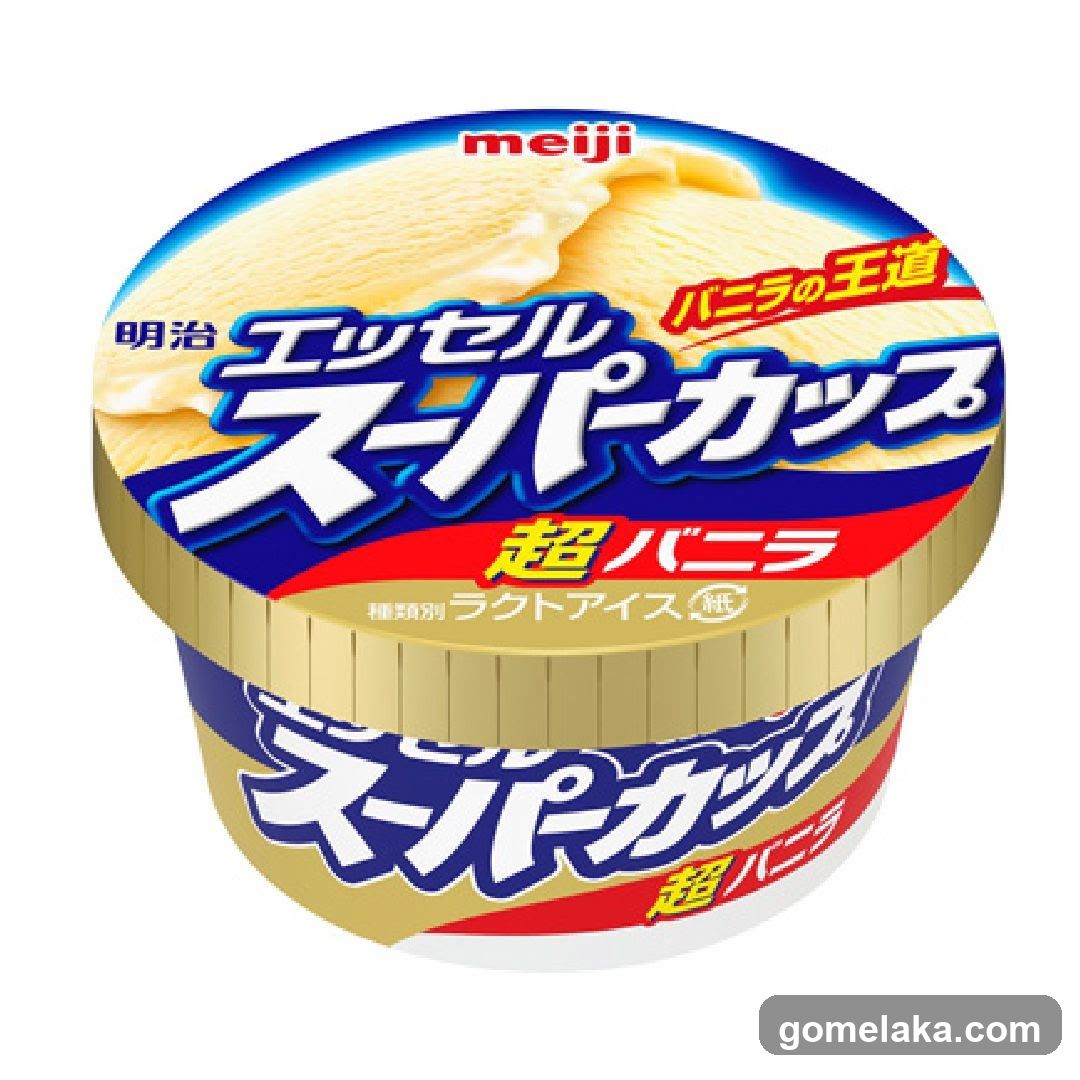 Meiji Super Cup Vanilla Ice Cream