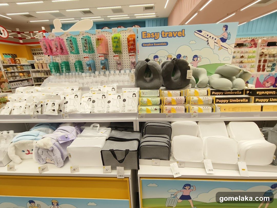 Travel Essentials Store Interior