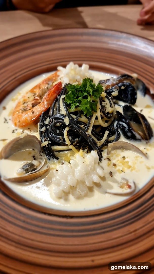 Seafood Pasta Dish