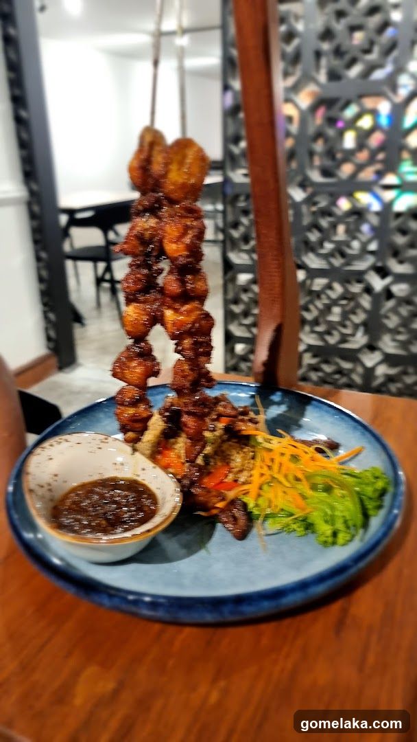 Food Dish in Restaurant Interior