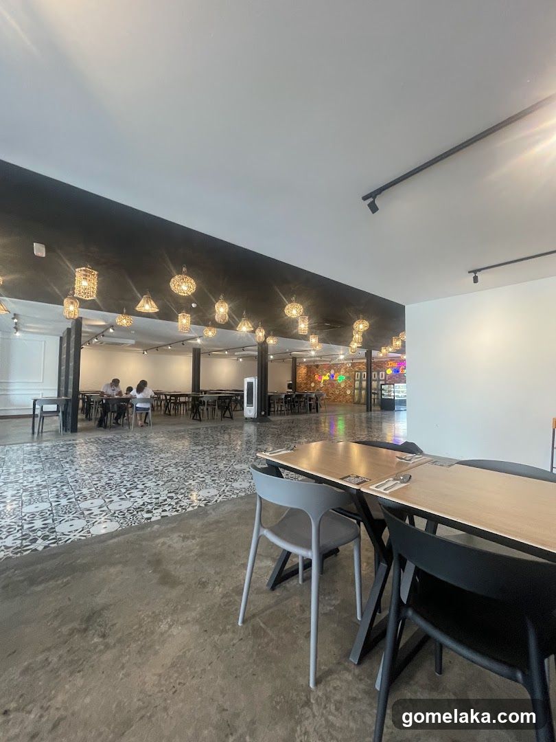 Interior of a dining space