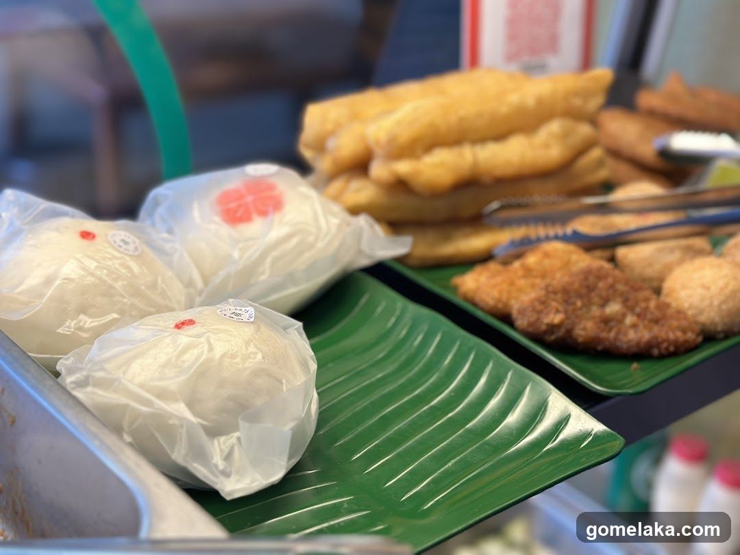 Food Display in a Shop Interior
