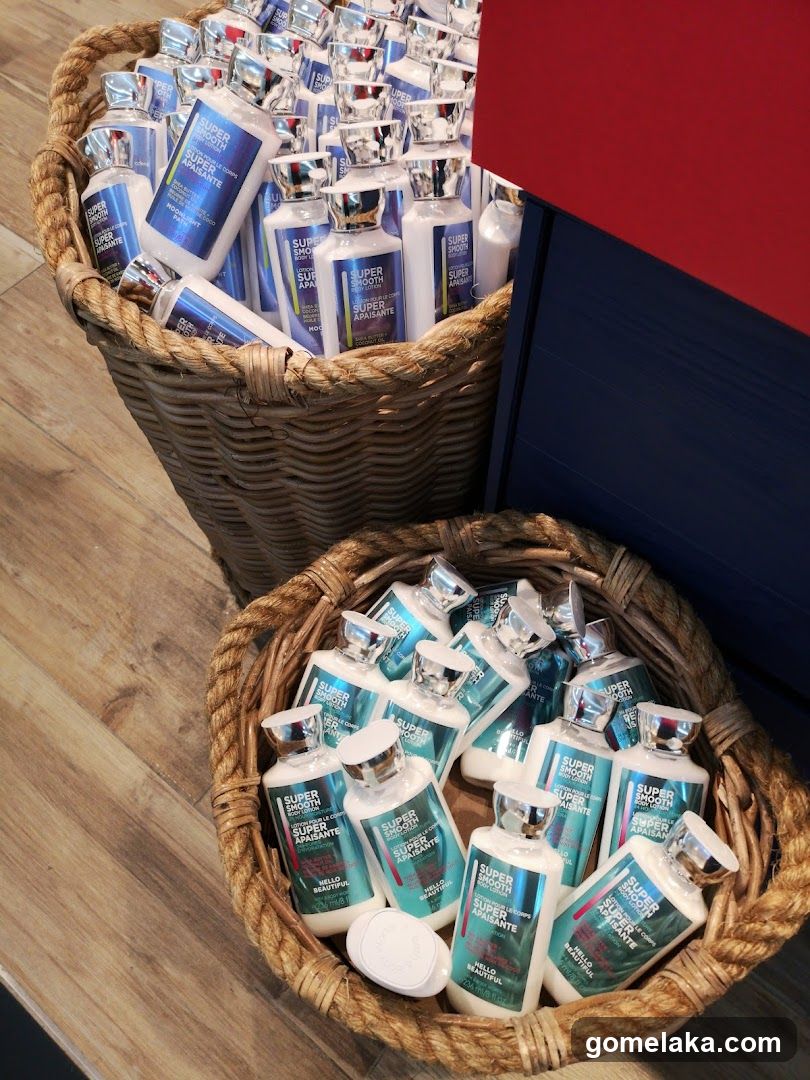 Bath & Body Works Product Display