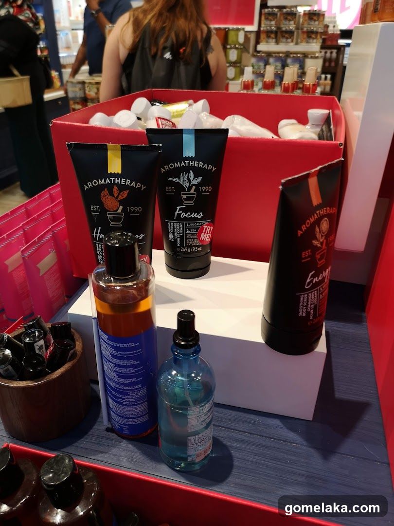 Aromatherapy Product Display