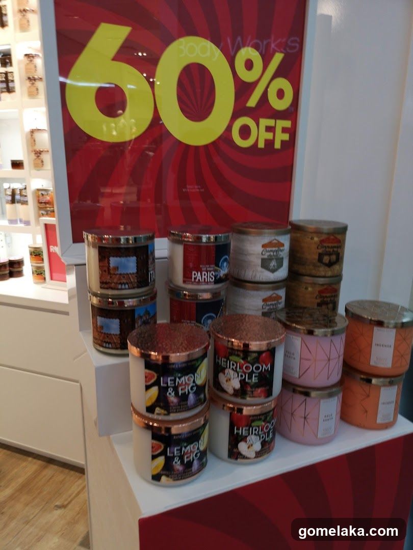 Body Works Store Display