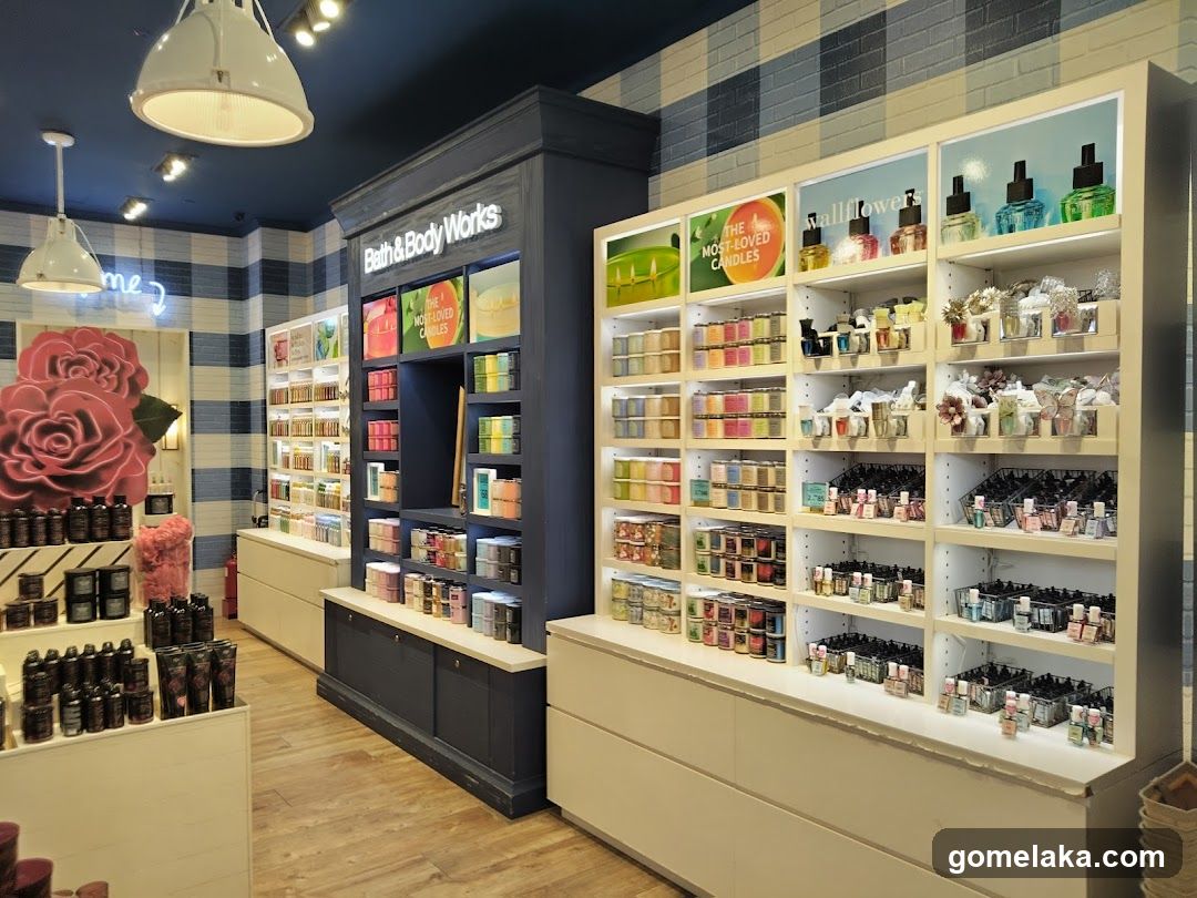 Bath & Body Works Store Interior