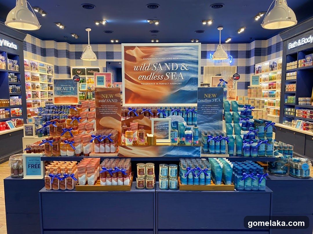 Bath & Body Works Store Interior