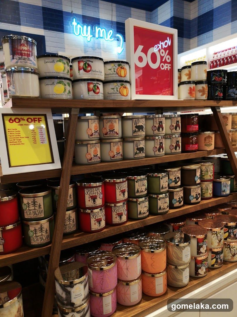 Bath & Body Works Store Interior