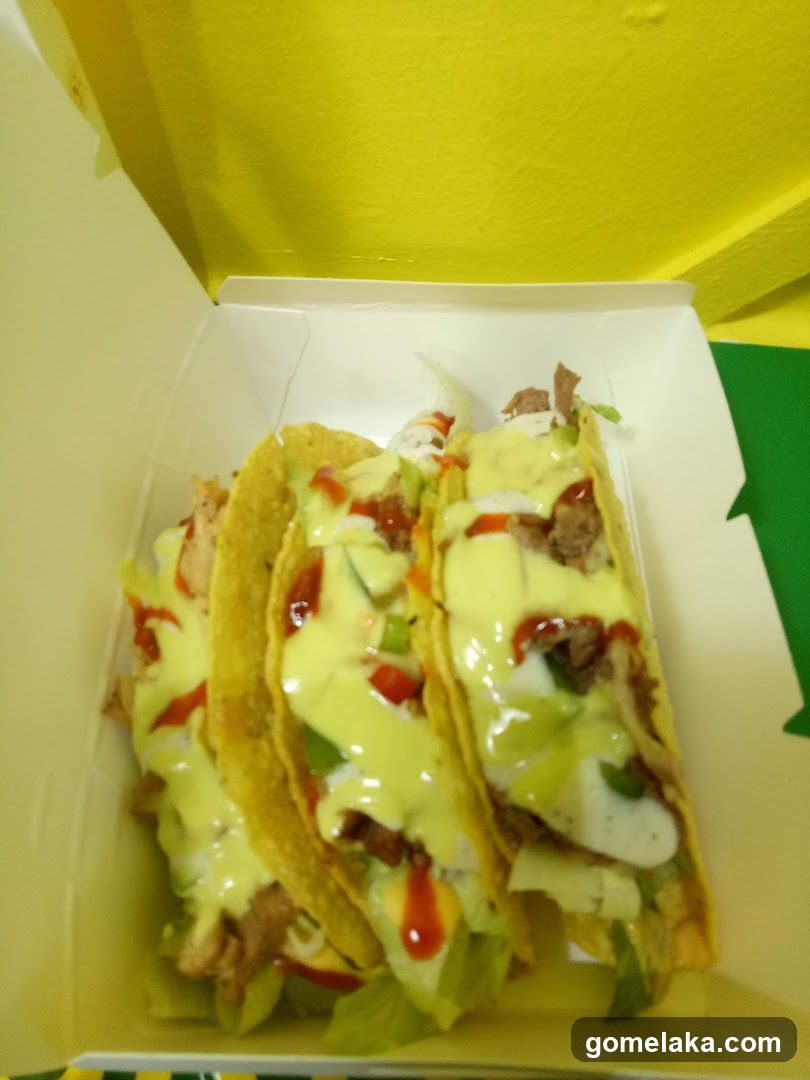 Tacos in a box