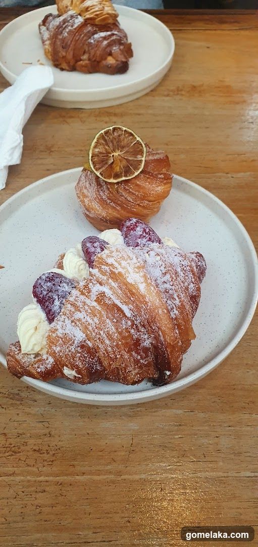 Croissants on Plate