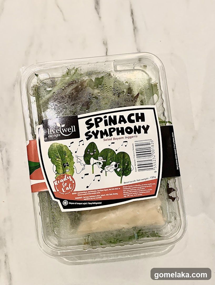 Spinach Symphony Salad Package