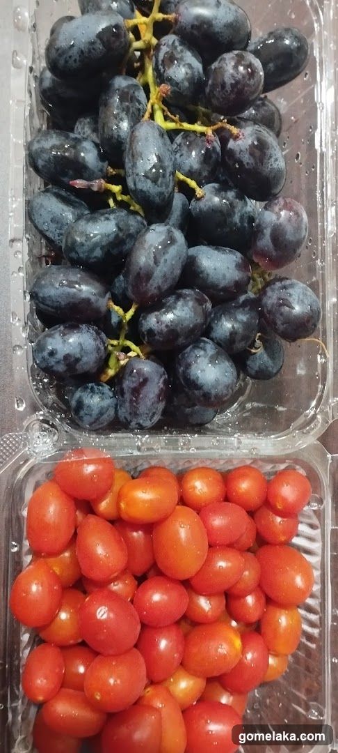 Fresh Produce in Plastic Containers