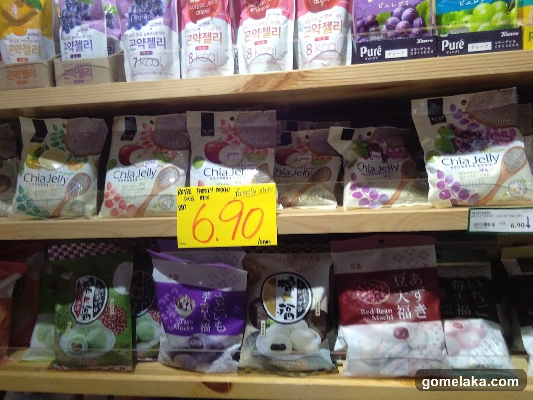 Store Interior Shelf Display